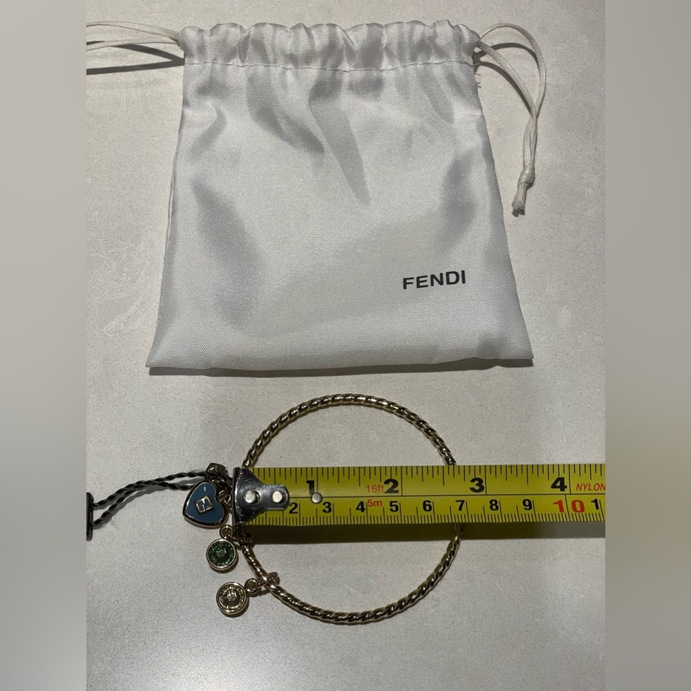 BRAND NEW Fendi charm bangle - Picture 7 of 7